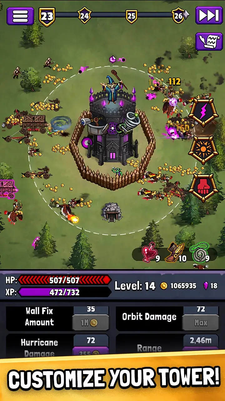 ภาพหน้าจอ Evil Tower 2