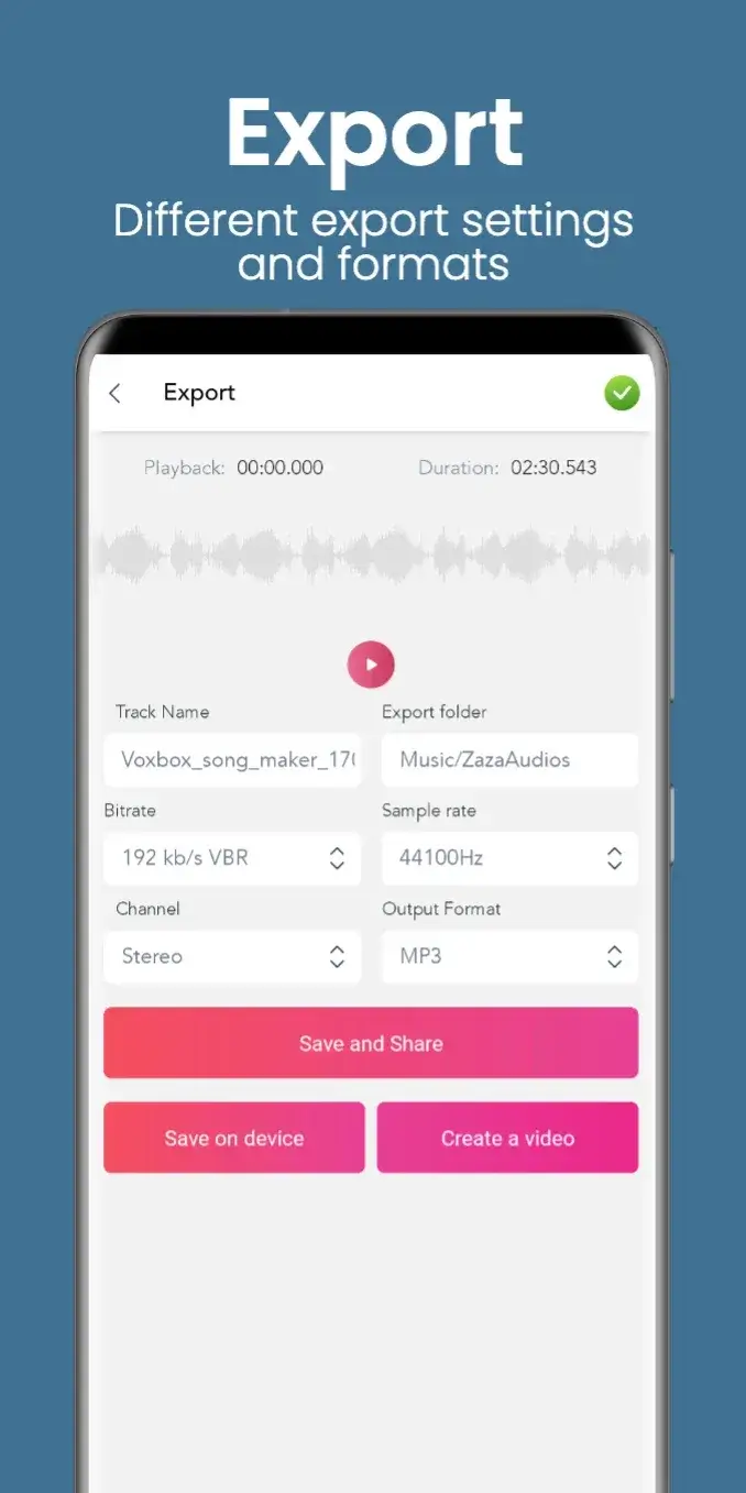 Pro Audio Editor – Music Mixer ekran görüntüsü 3