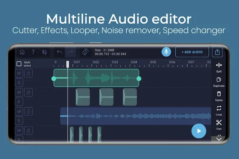 Pro Audio Editor – Music Mixer ekran görüntüsü 6