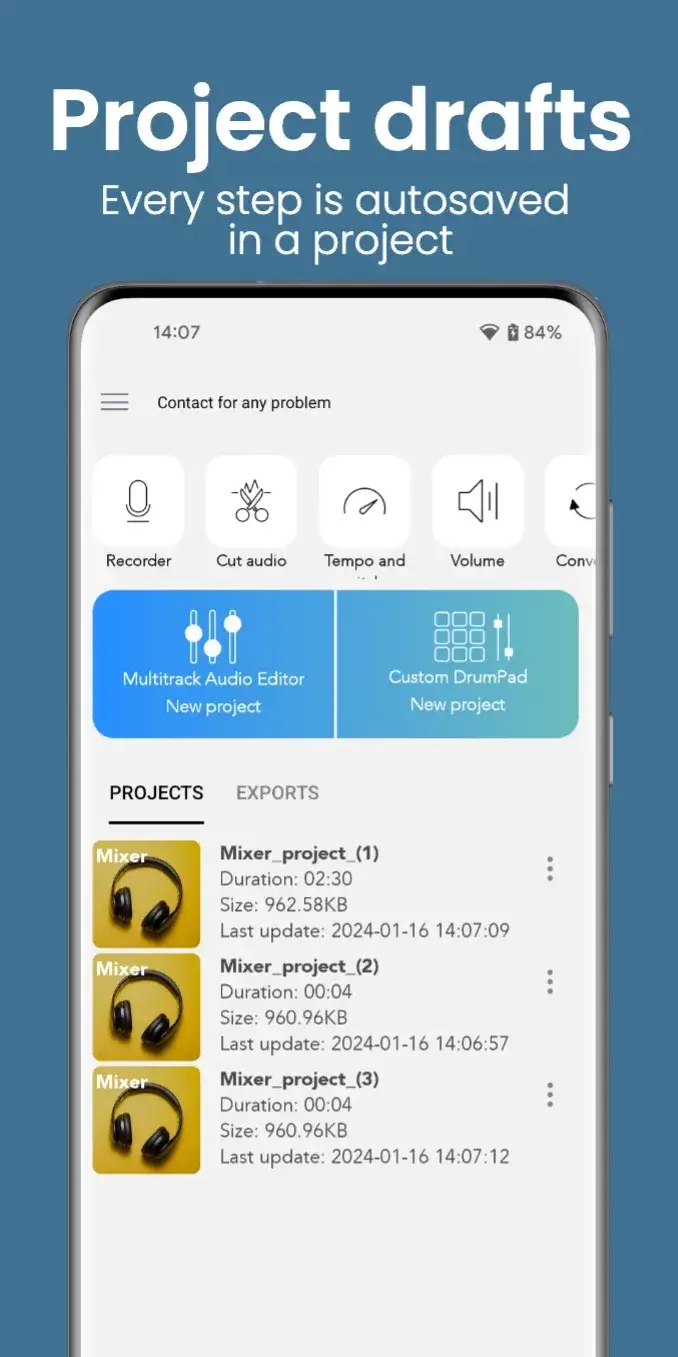 Pro Audio Editor – Music Mixer ekran görüntüsü 4