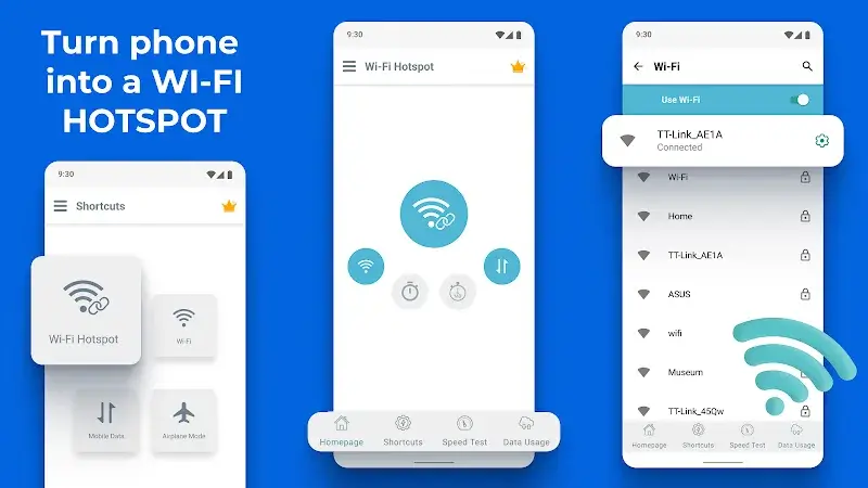 Скриншот Portable WiFi - Mobile Hotspot 5