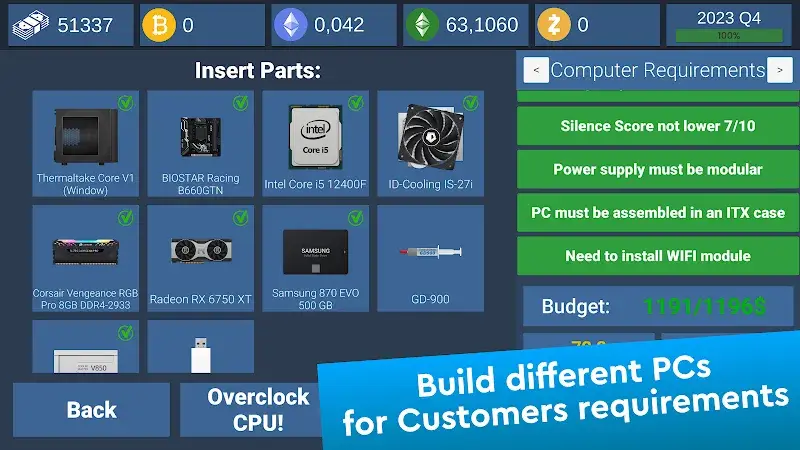 PC Creator Simulator スクリーンショット 4