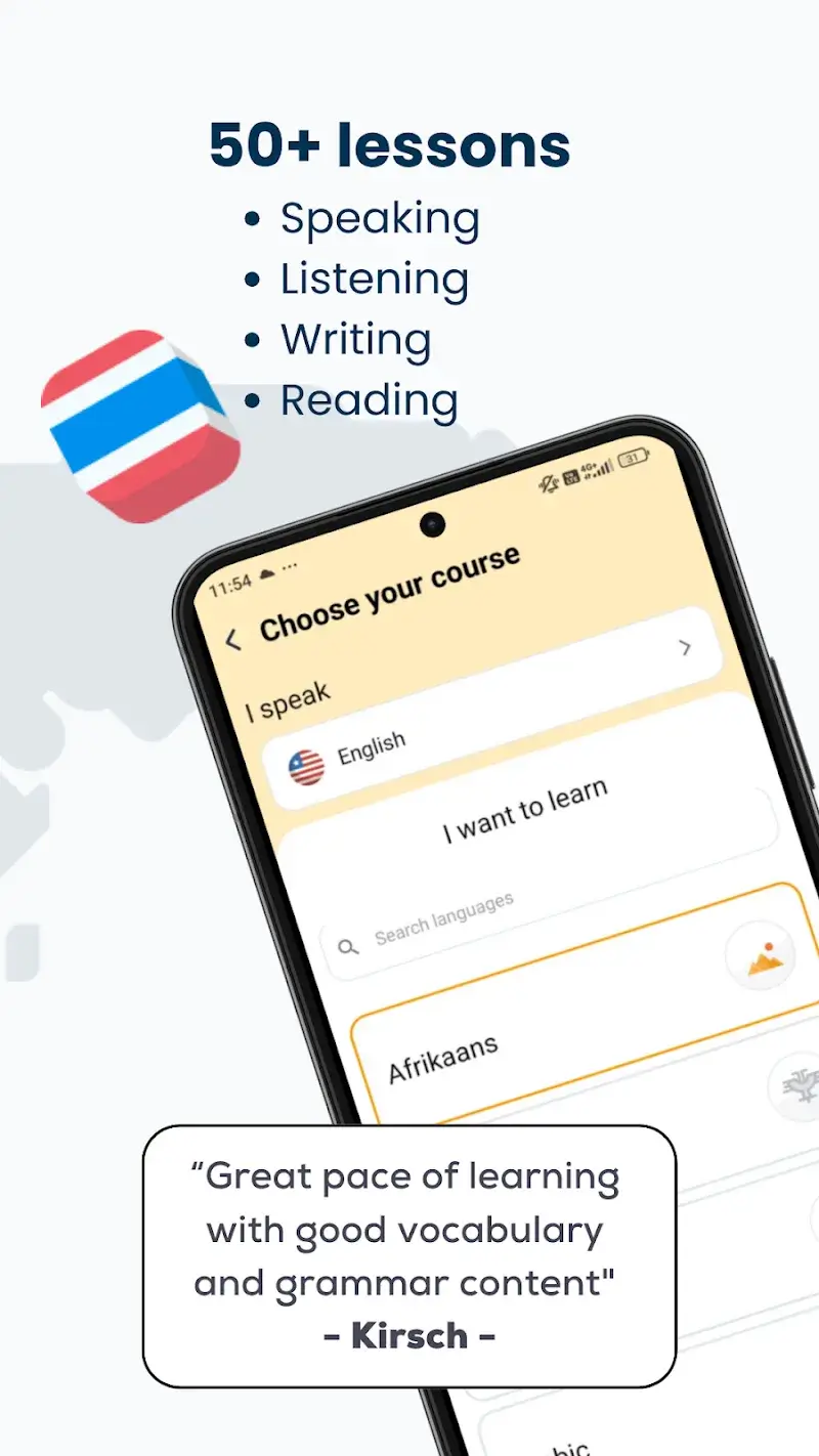 Capture d'écran Ling Learn Languages 2