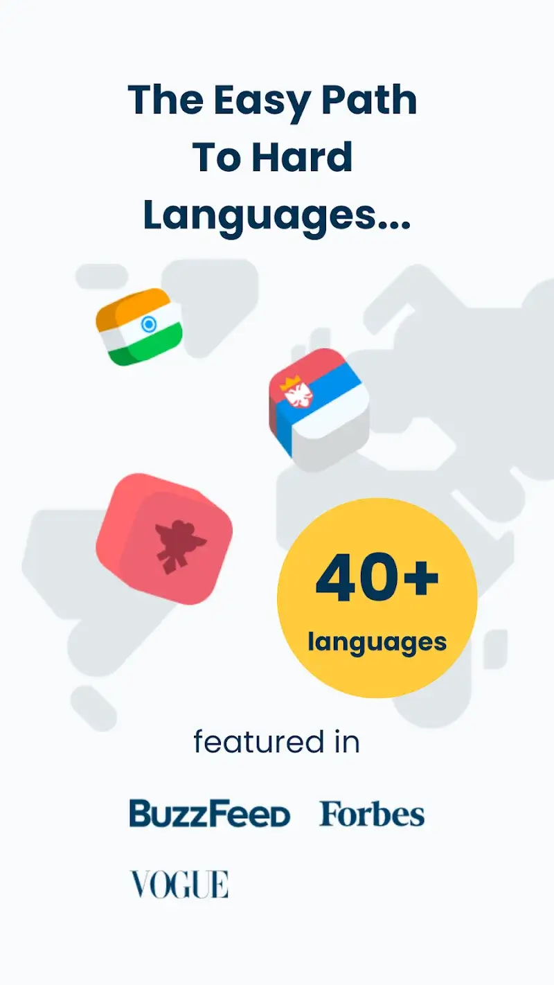 Capture d'écran Ling Learn Languages 1