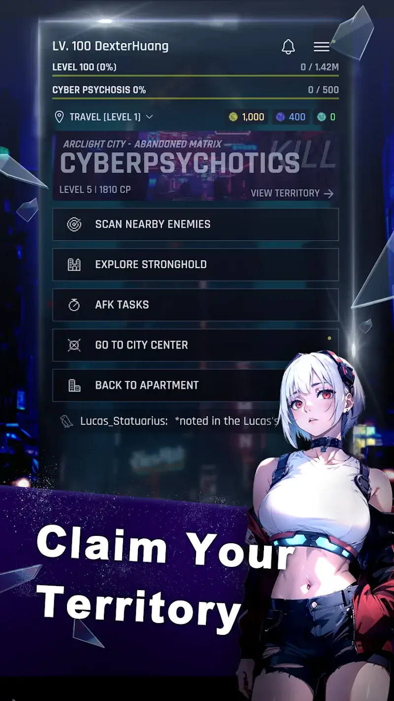 Скриншот 3 из Arclight City: Cyberpunk RPG