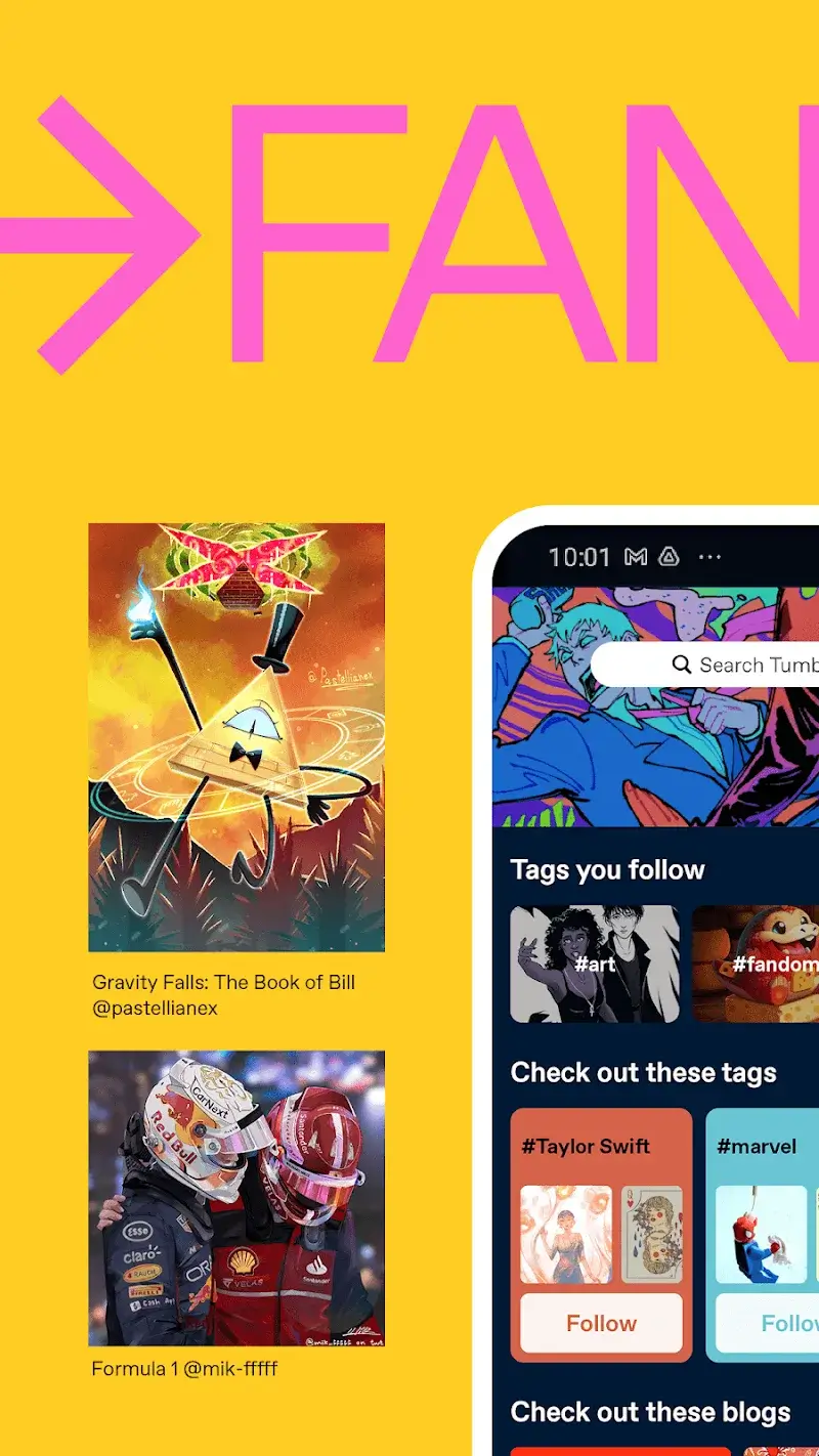 Captura de Pantalla de Tumblr 2