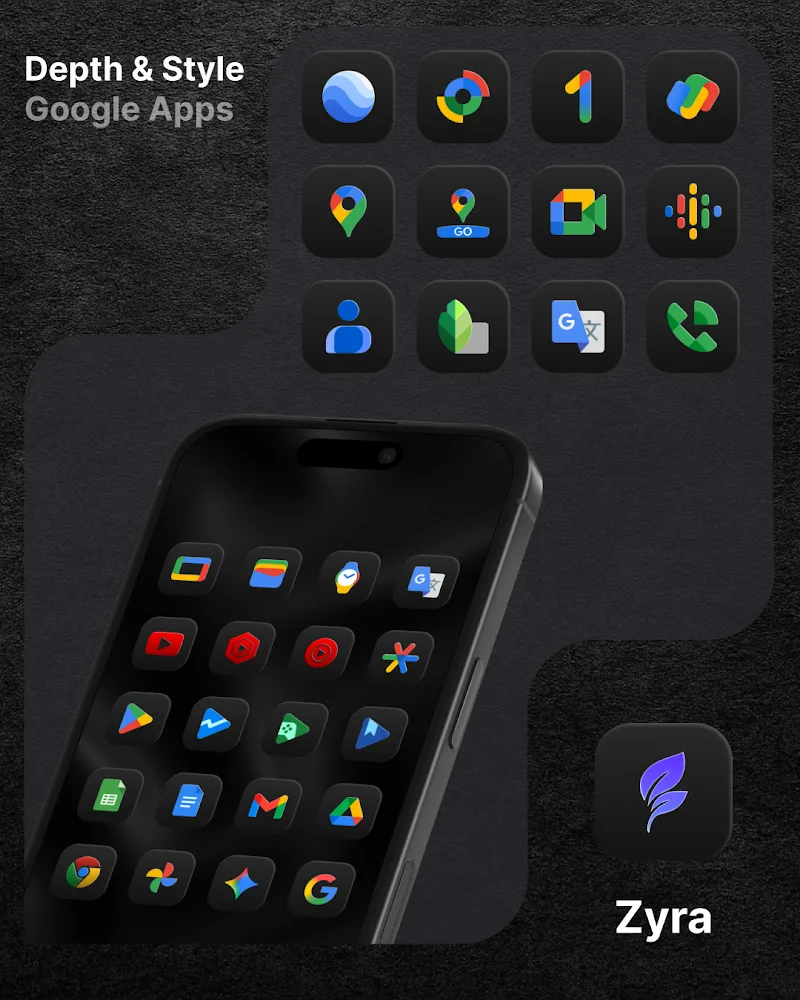 Pratinjau Zyra Icon Pack 3