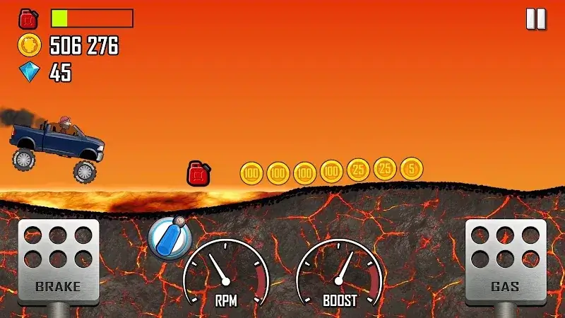 Hill Climb Racing MOD APK screenshot 5