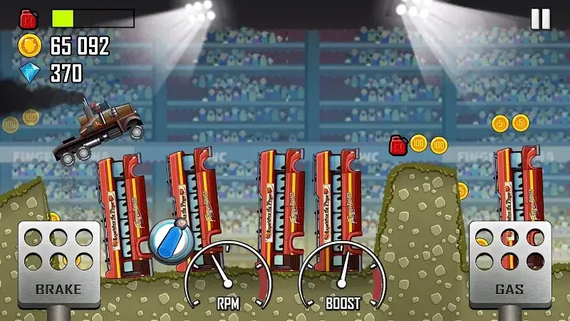 Hill Climb Racing MOD APK screenshot 4