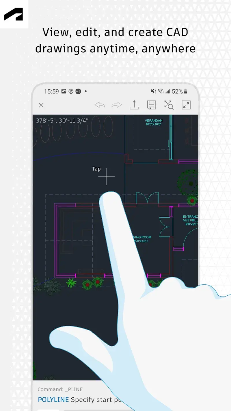Screenshot di AutoCAD 2