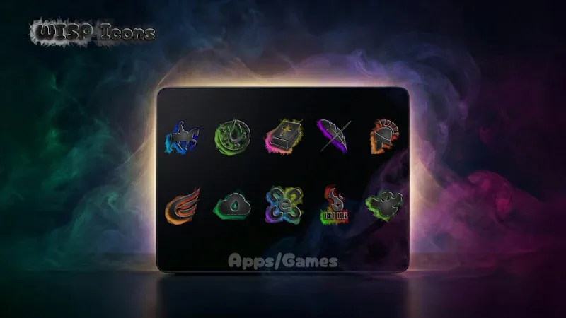 Vista previa de Wisp Dark Icons 4