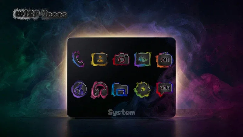 Vista previa de Wisp Dark Icons 6
