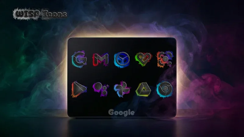 Vista previa de Wisp Dark Icons 2