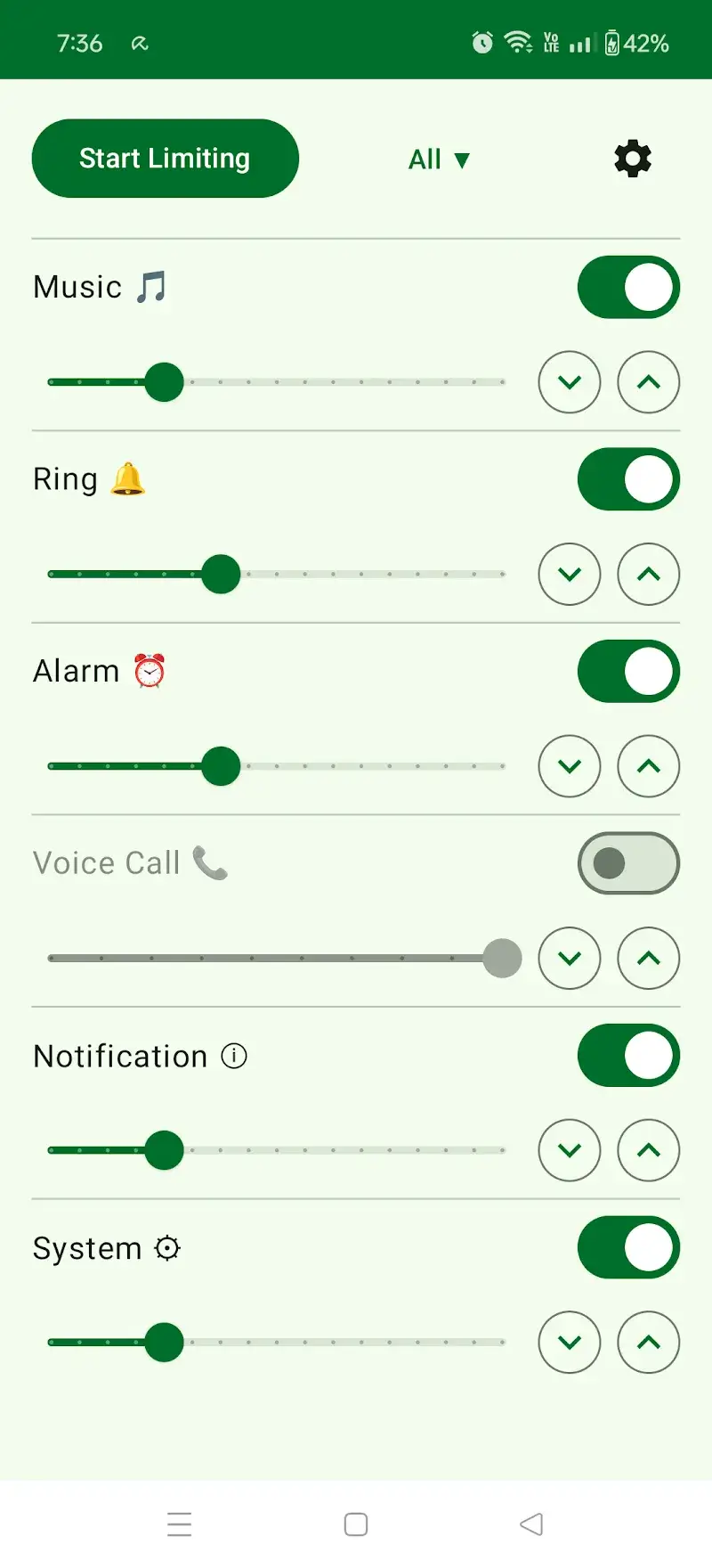 Volume Limiter 2 스크린샷 1