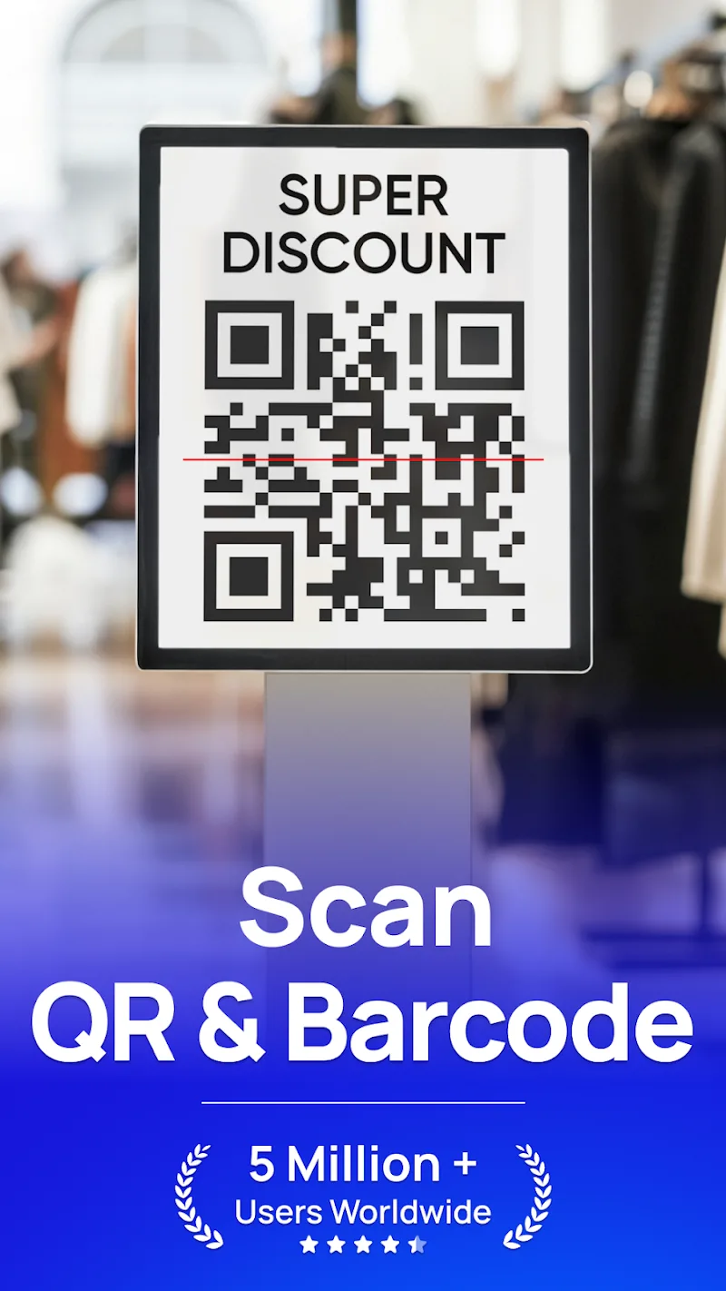 Xem trước QR Code Scanner Barcode Reader 1