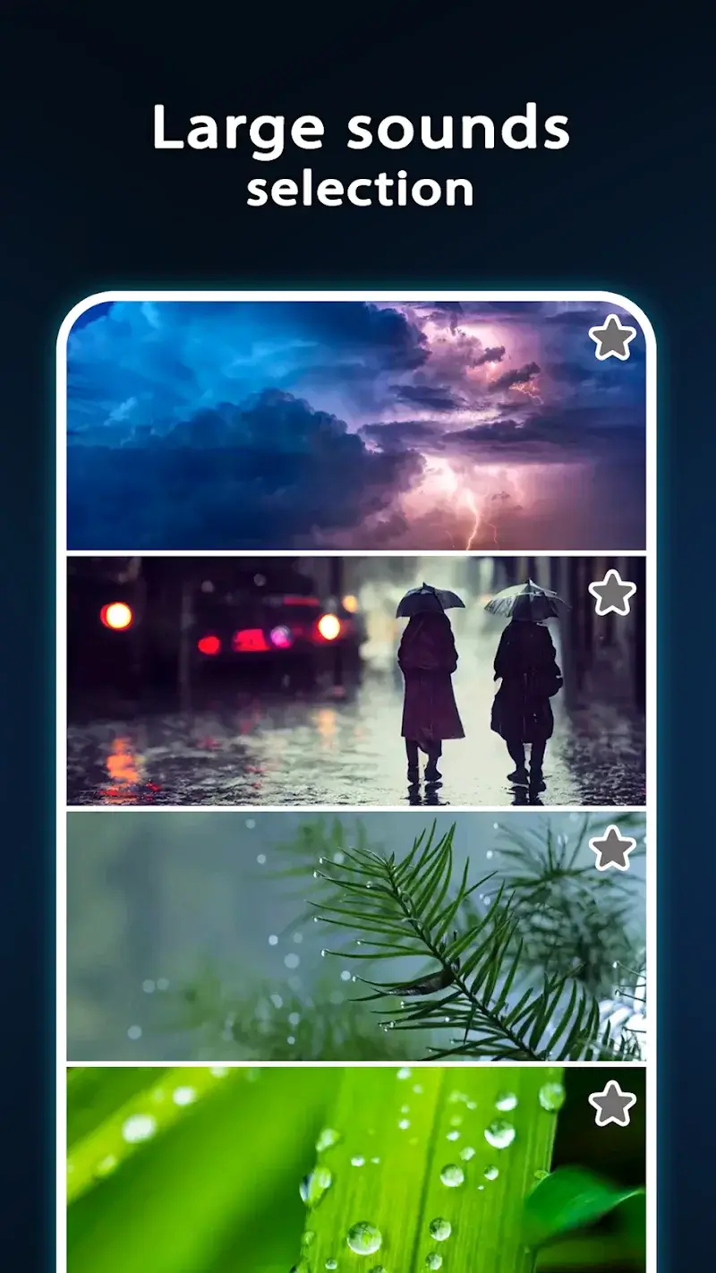Rain Sounds: Relax and Sleep screenshot 5