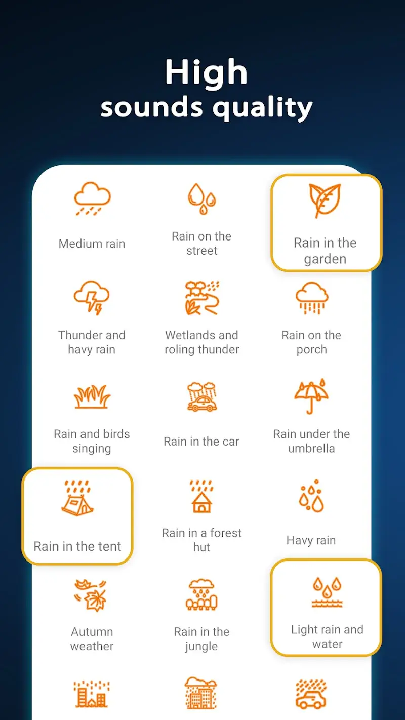 Rain Sounds: Relax and Sleep screenshot 6