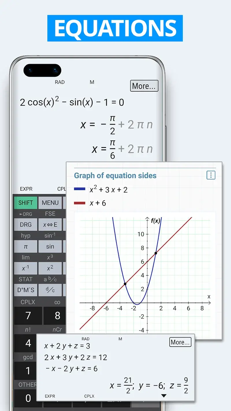 Tangkapan layar HiPER Calc Pro 2