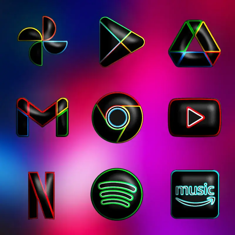 Flixy 3D - Icon Pack 스크린샷 4