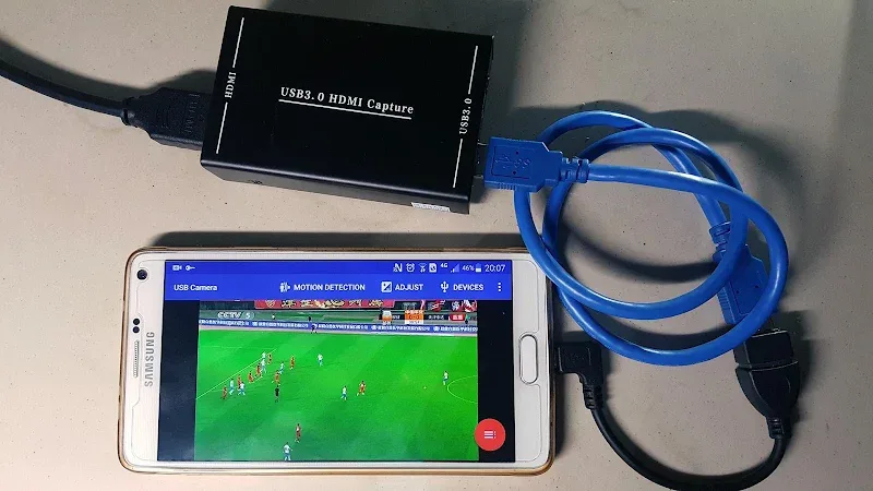 Anteprima dell'app USB Camera Pro 3