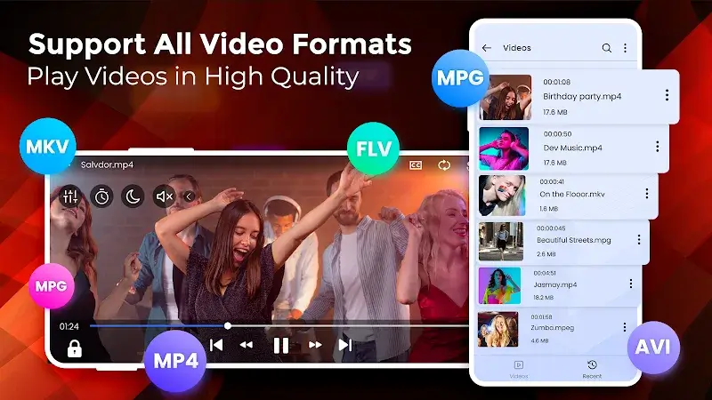 Capture d'écran All Video Player 1