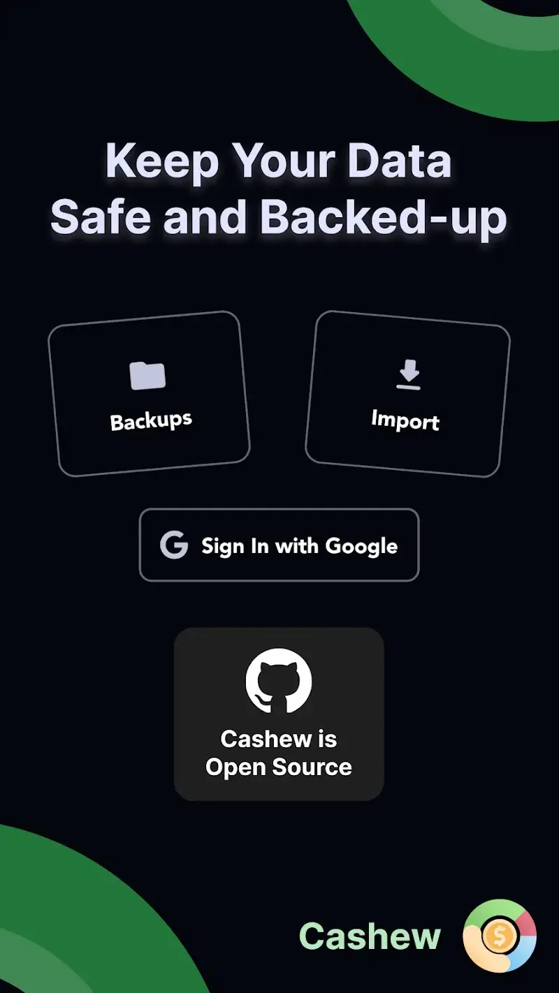Capture d'écran Cashew Budget Planner 6