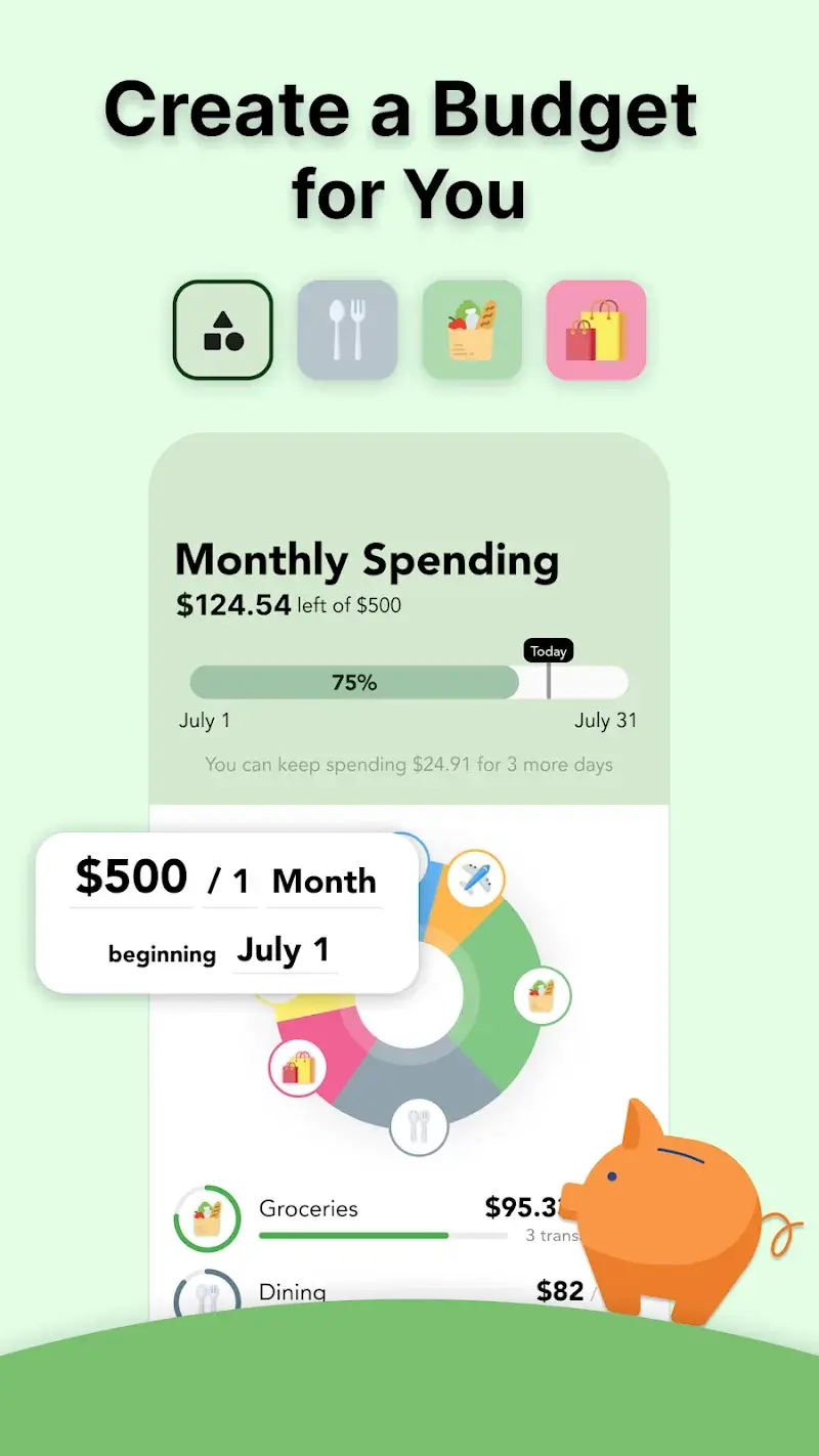 Capture d'écran Cashew Budget Planner 3