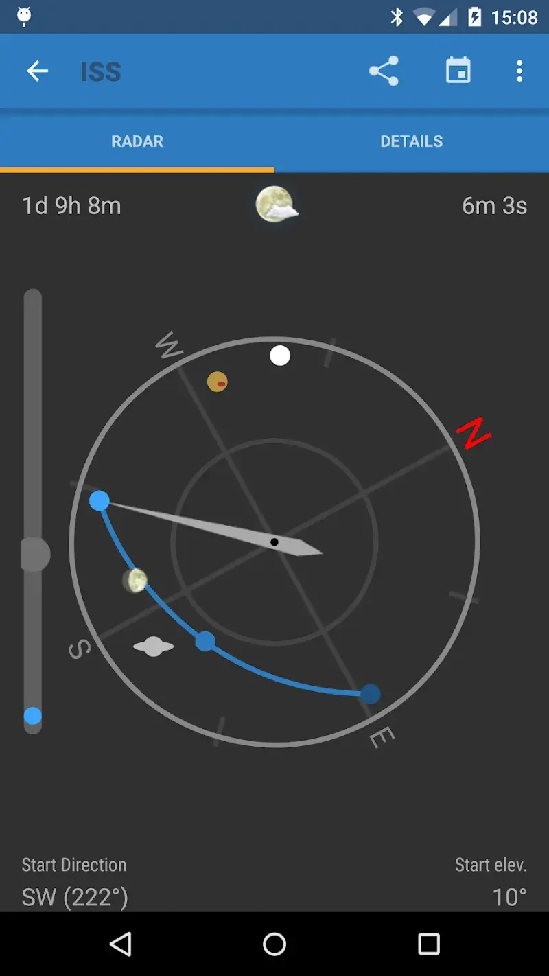 Screenshot 3 of ISS Detector Pro v3.00.051 Pro