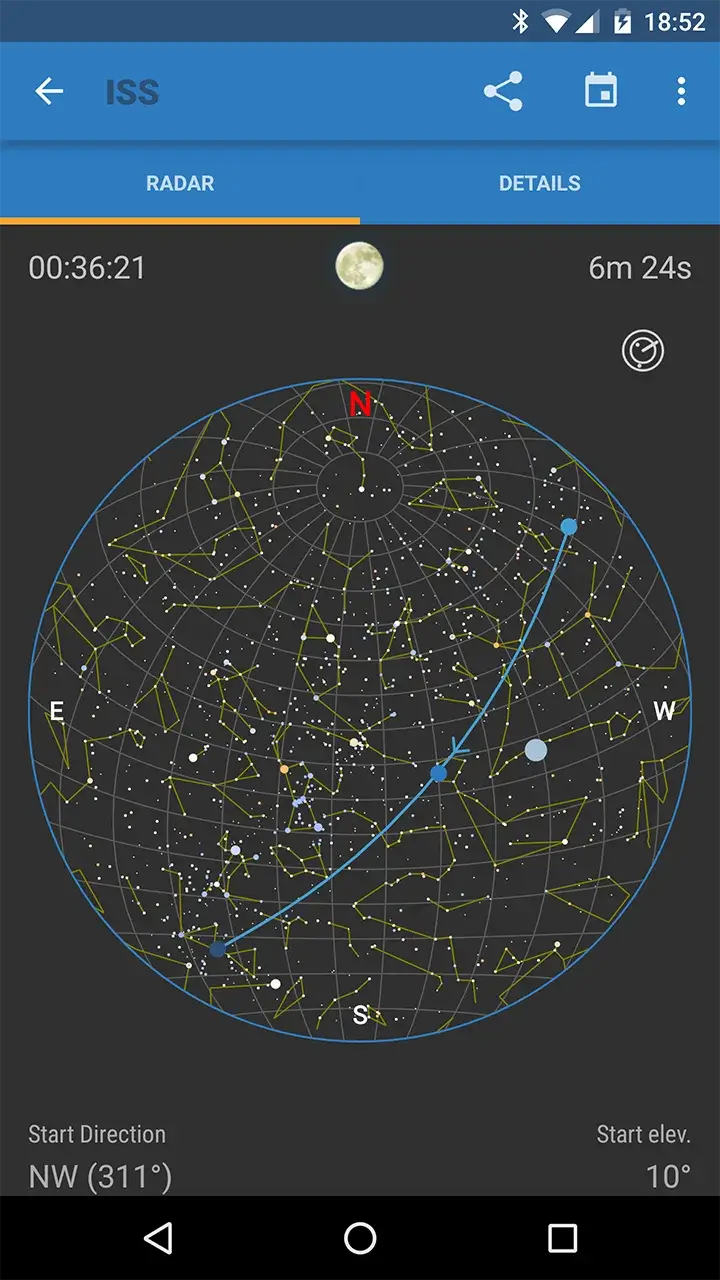 Screenshot 2 of ISS Detector Pro v3.00.051 Pro