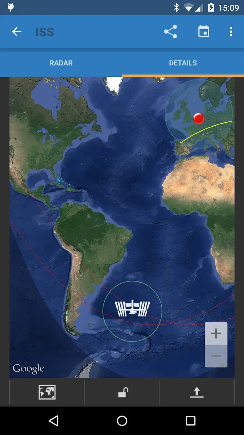 Screenshot 5 of ISS Detector Pro v3.00.051 Pro