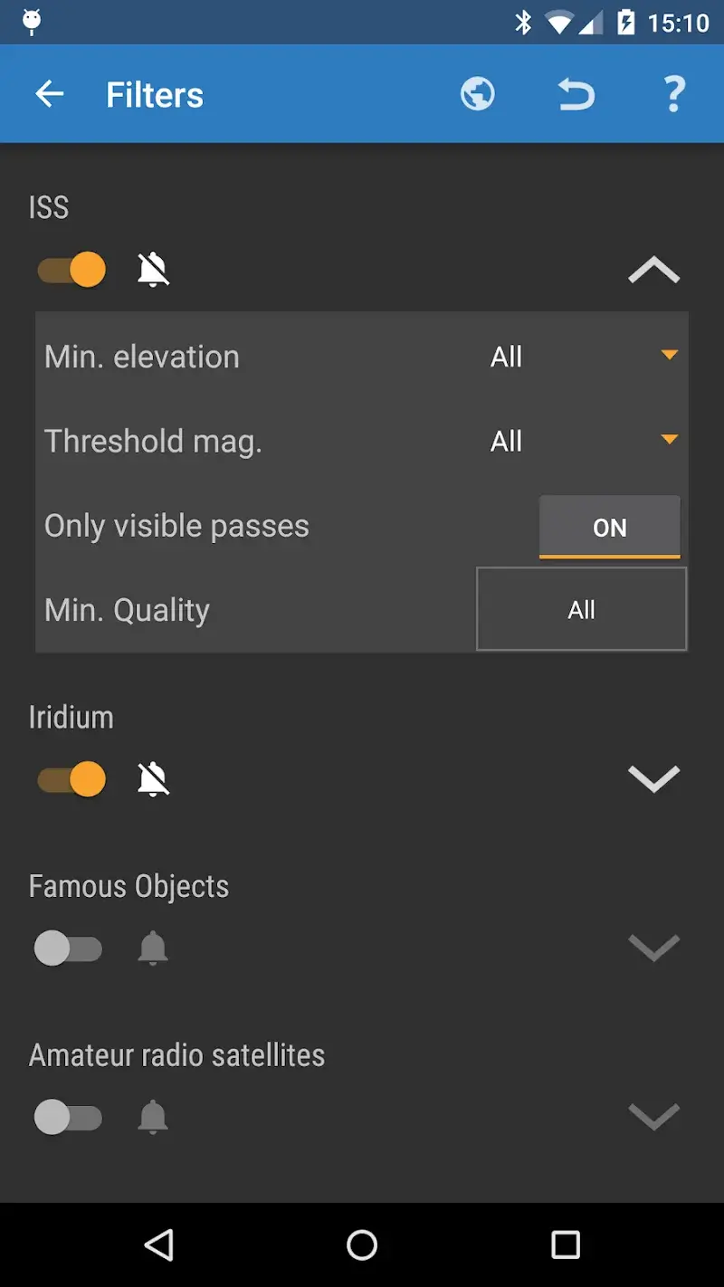 Screenshot 6 of ISS Detector Pro v3.00.051 Pro