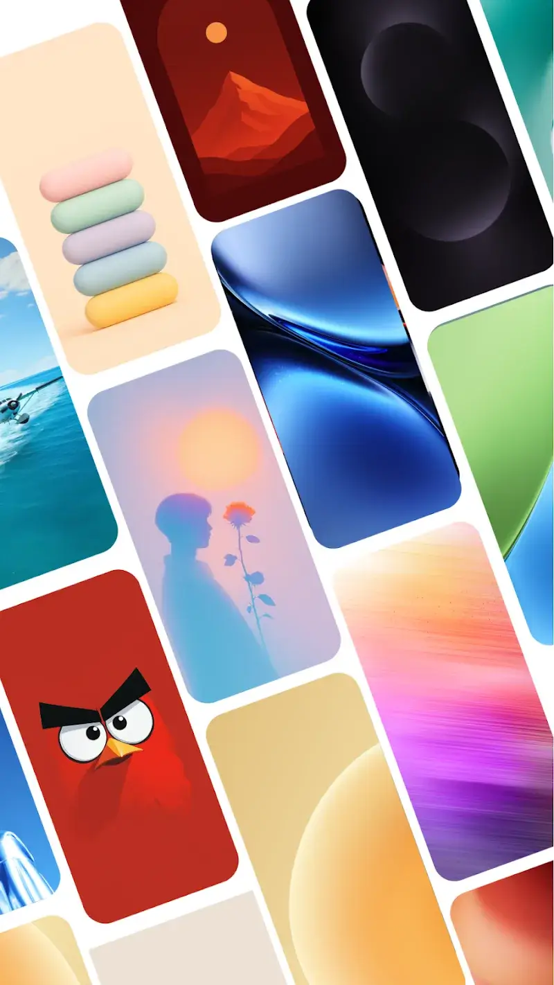 PhoneWalls - Stock Wallpapers スクリーンショット [2]