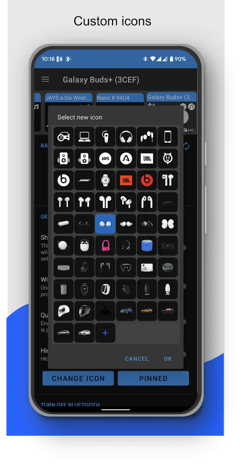 ภาพหน้าจอ Bluetooth Audio Connect Widget 6