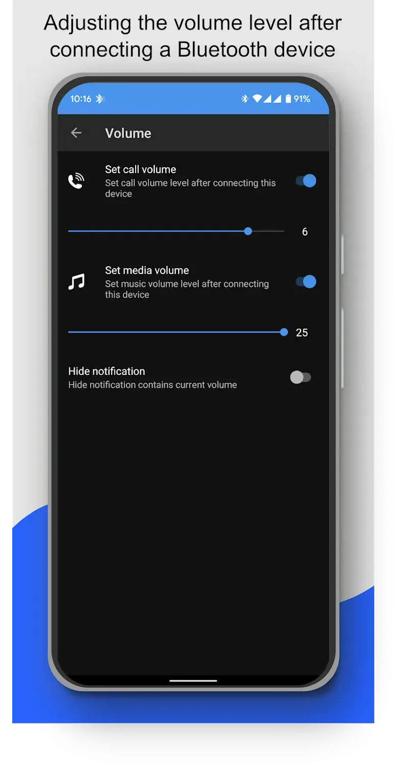 ภาพหน้าจอ Bluetooth Audio Connect Widget 5