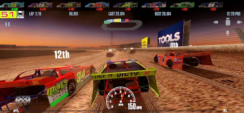 Stock Car Racing 스크린샷 2