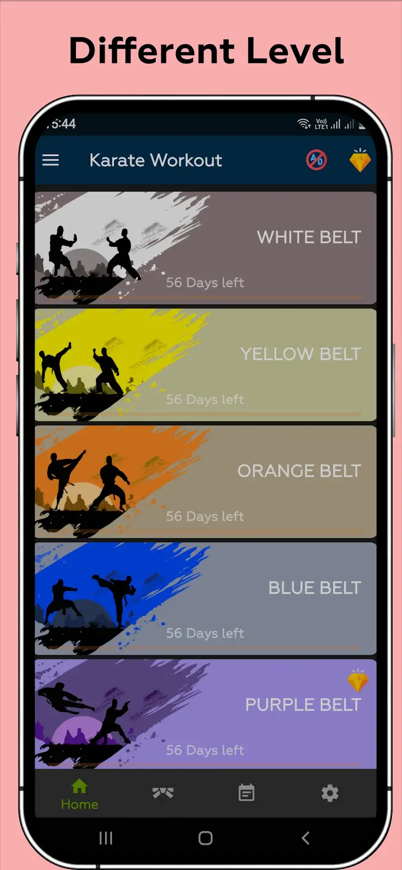 Karate Workout At Home - Screenshot 2
