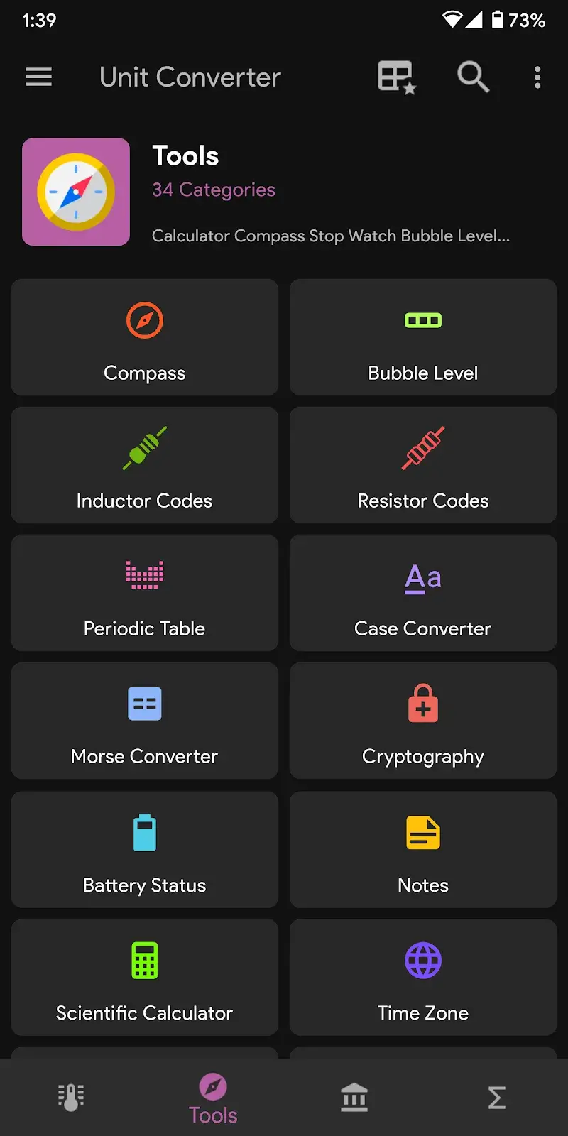 Captura de tela 3 do Unit Converter