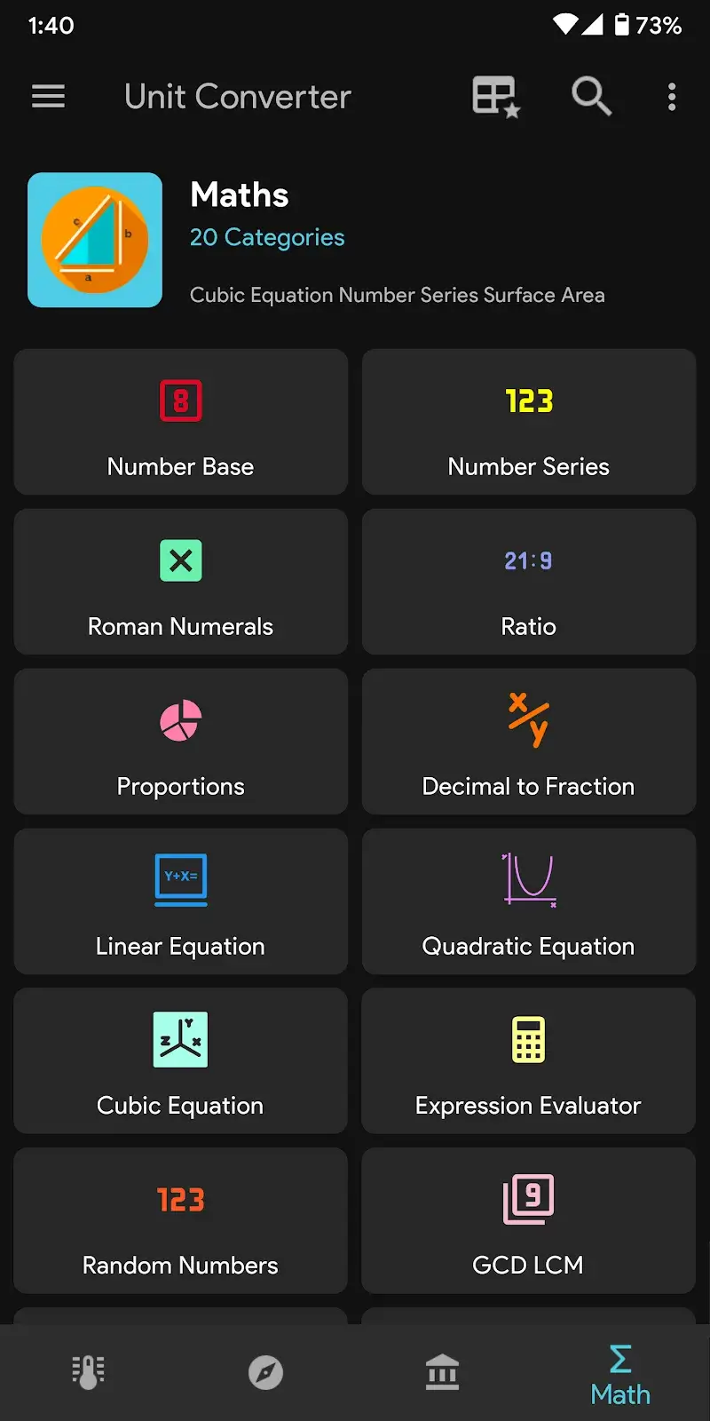 Captura de tela 6 do Unit Converter