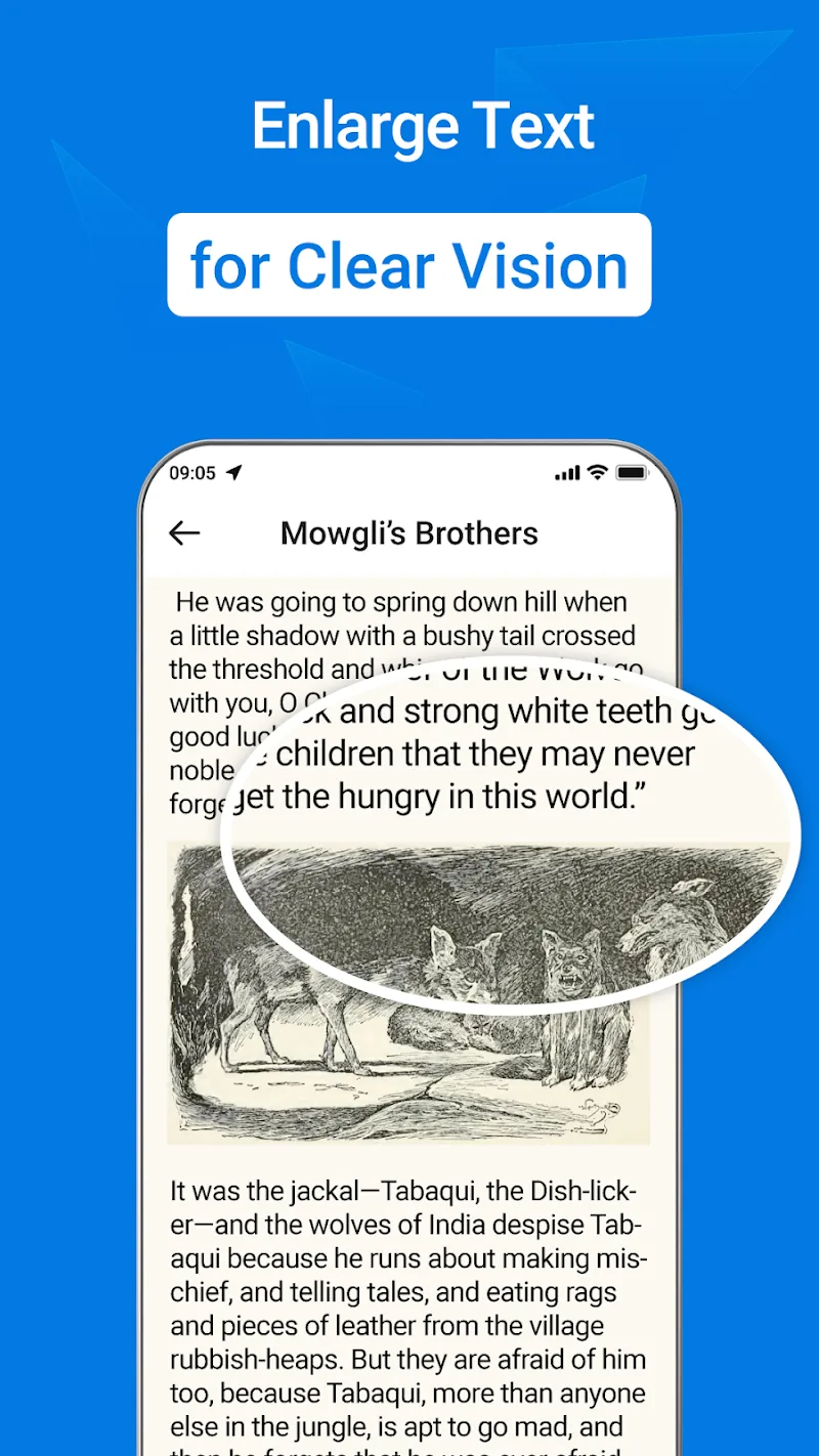 Big Font: Change Font Size app preview 6