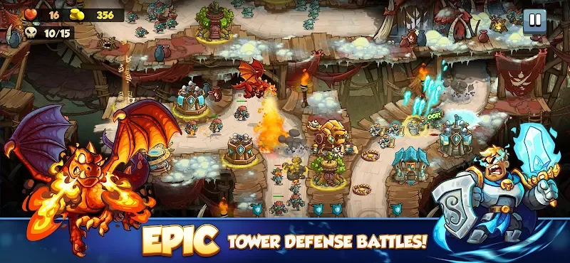Kingdom Rush 6: Genesis TD скриншот 1