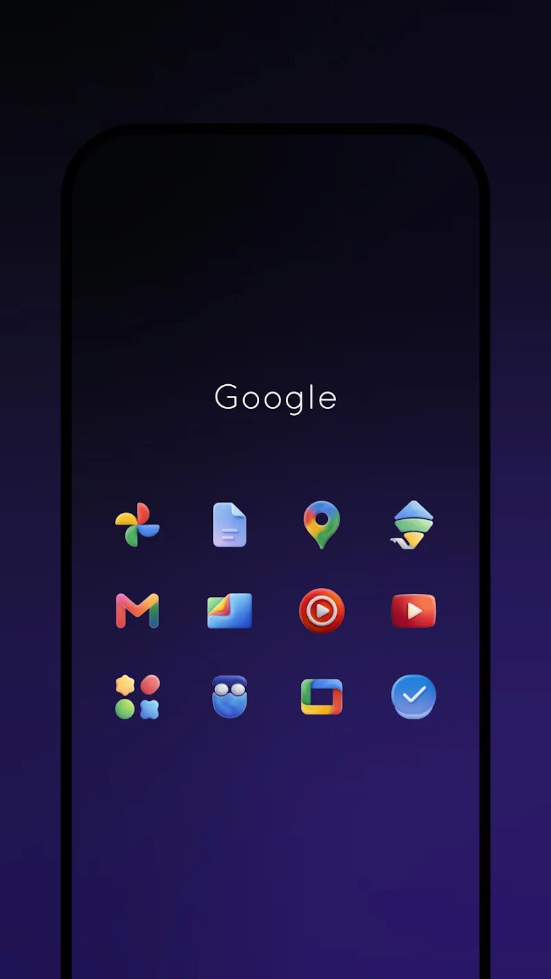 Gelux Icon Pack Tela 1
