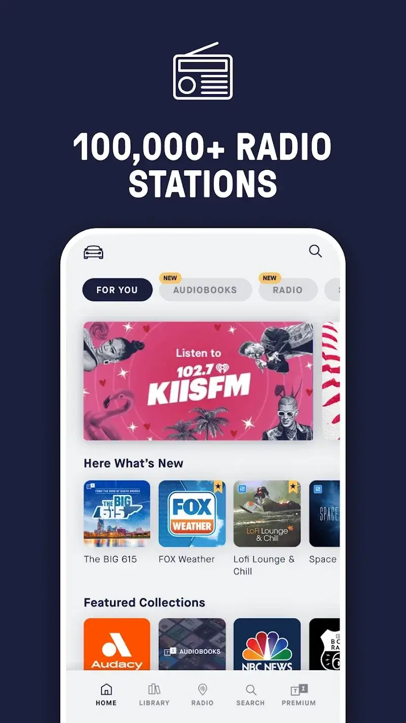 Скриншот TuneIn Radio Pro 3