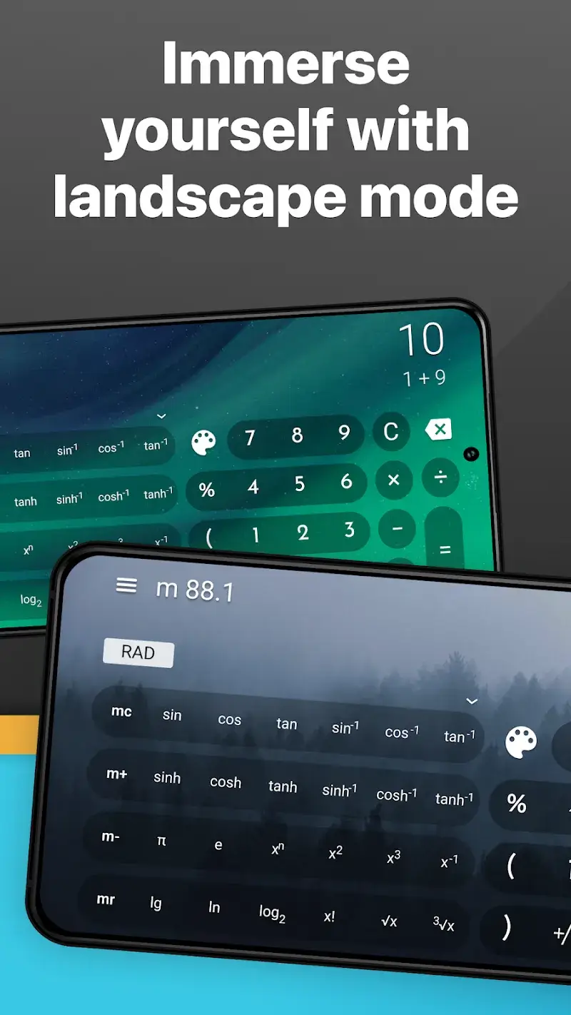 Captura de pantalla de la aplicación CALCU 5