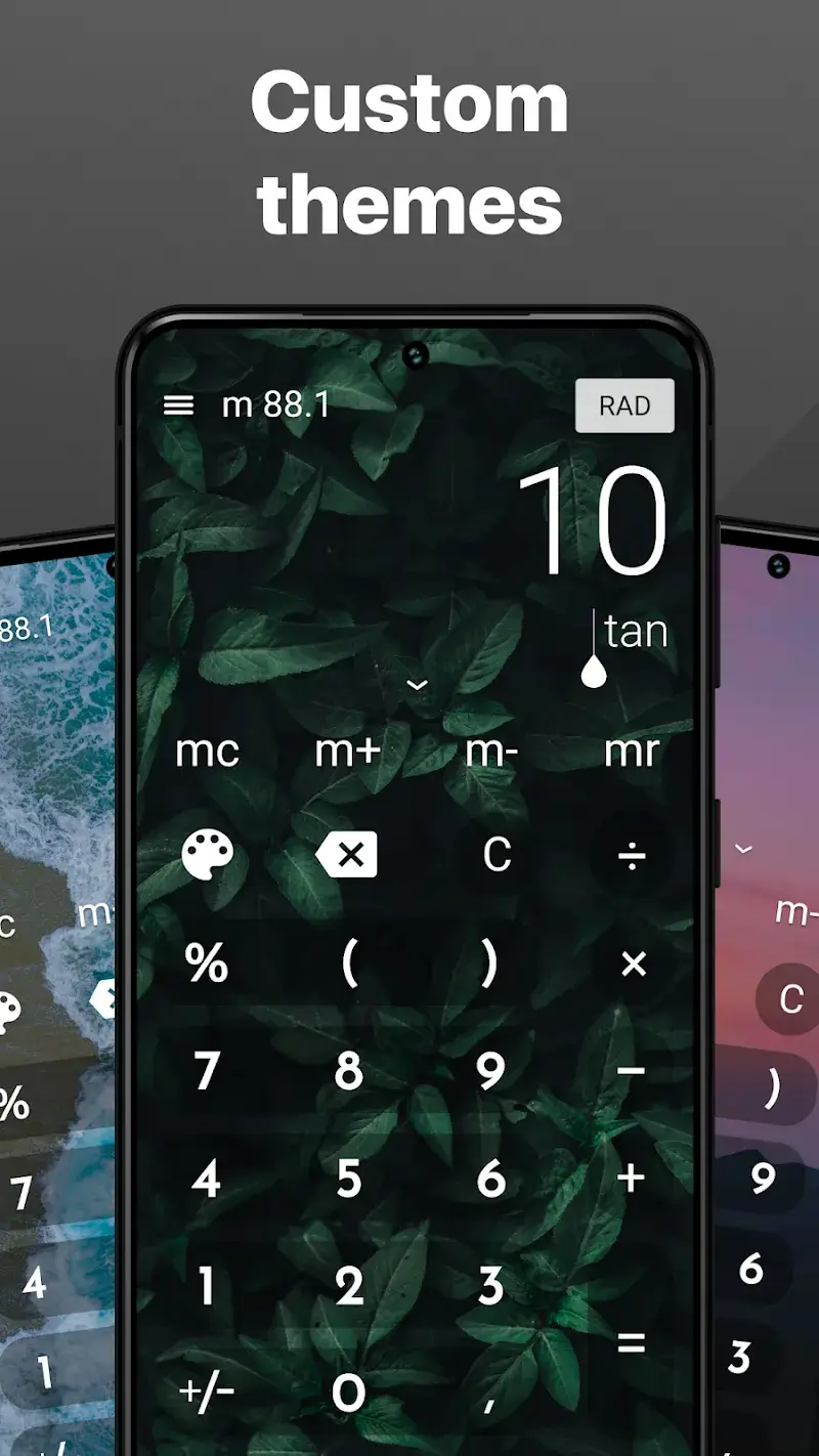 Captura de pantalla de la aplicación CALCU 2