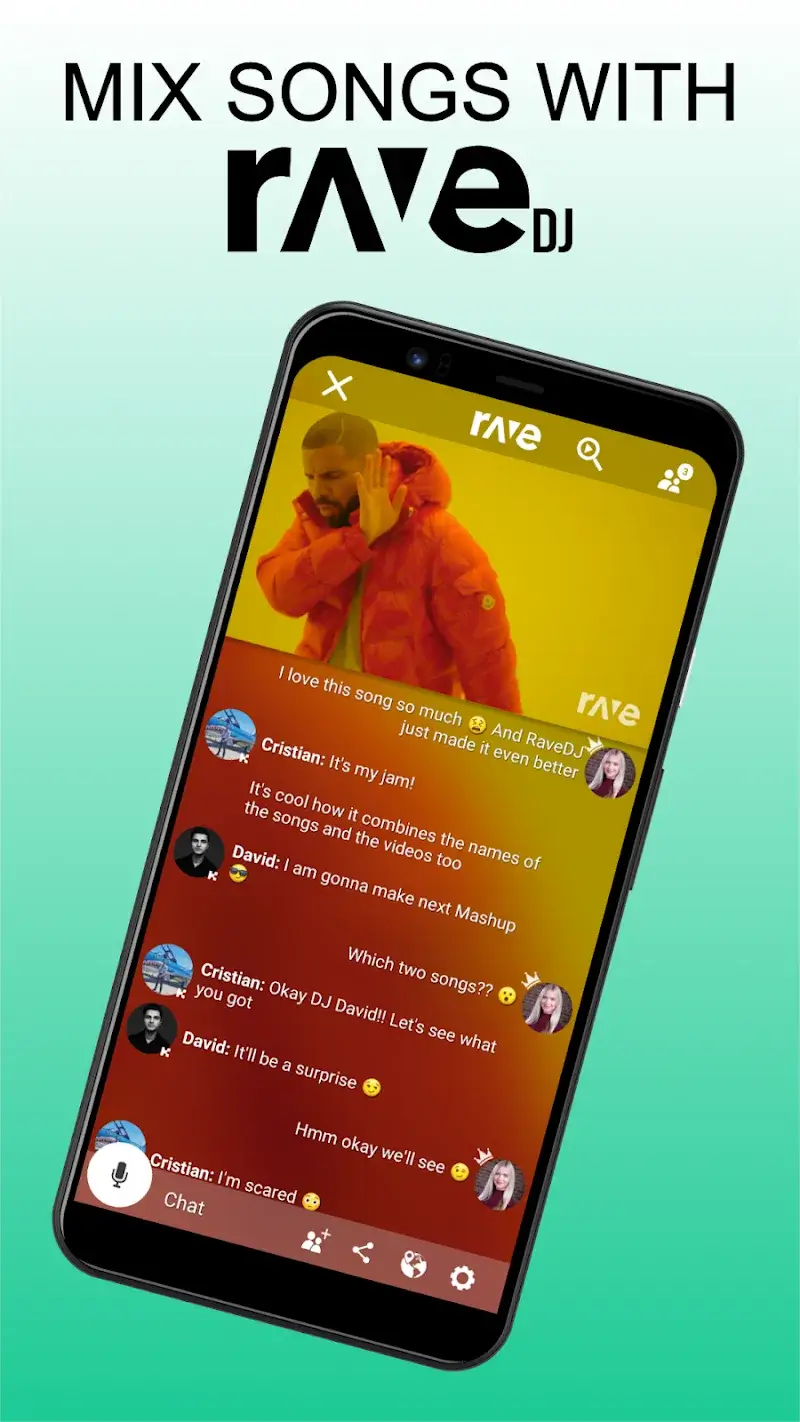 Rave App-Vorschau 5