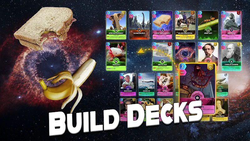 Скриншот геймплея Cards, Universe & Everything 4