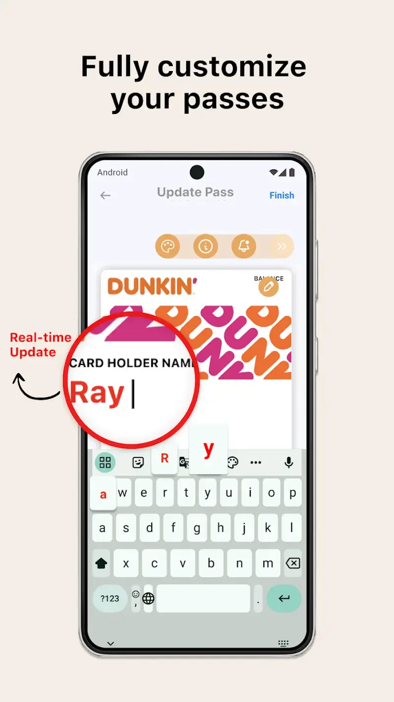 Prévia do app Pass2U Wallet 2