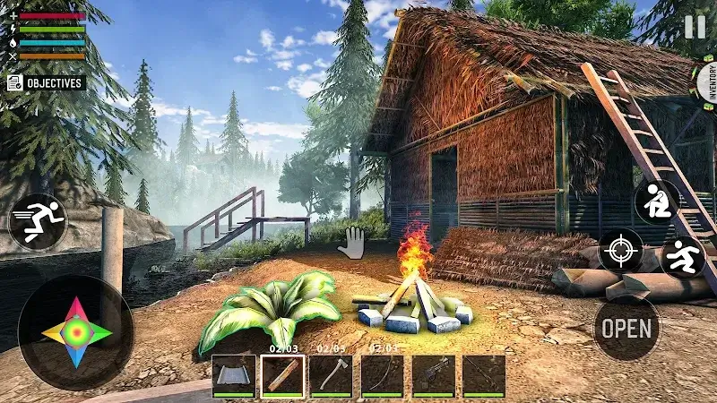 Survival Forest 2 MOD APK ภาพหน้าจอ 1