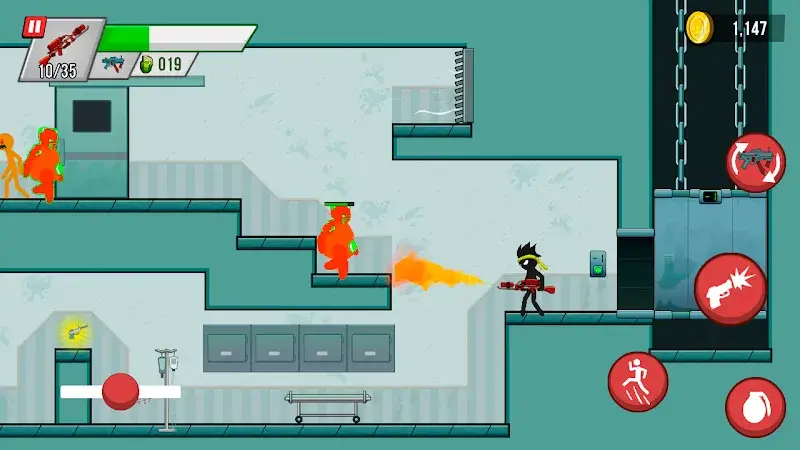 Stickman vs Zombies captura de pantalla 5