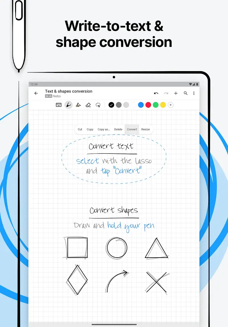 Tangkapan layar 6 dari MyScript Notes for Students